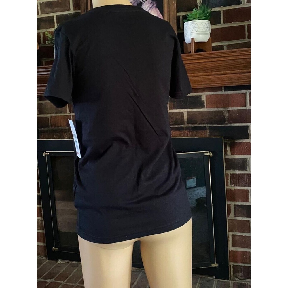 MERRELL Women's Arch Black Stonewash Short Sleeve V Neck T Shirt Size‎ XS New - Picture 8 of 11